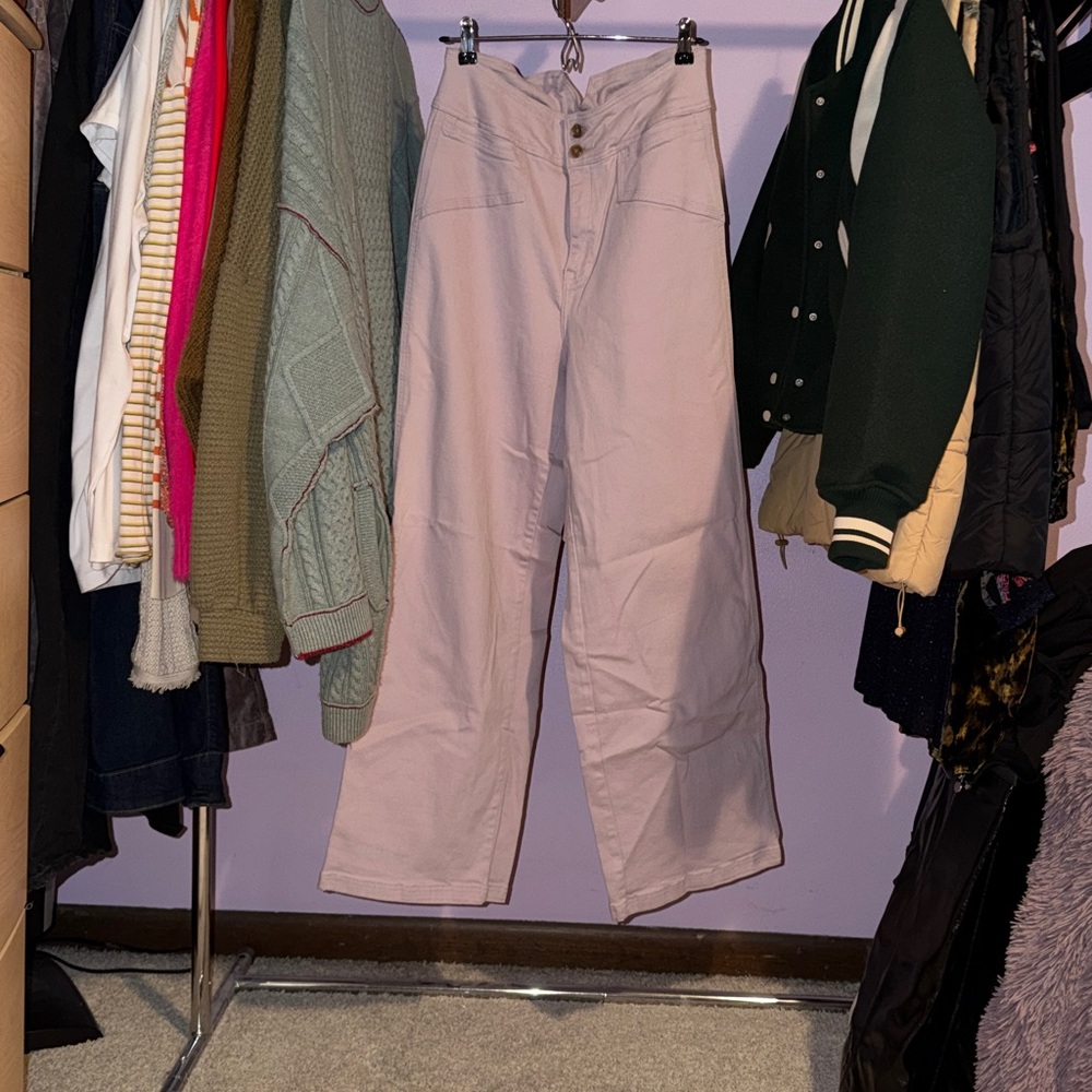 Avec Les Filles Soft Lavender Pants